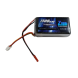 BATERIA DE LIPO 3S 11.1V 1300MAH 120C COM PLUG JST ZEEE POWER 1300M-120C-3S-JST